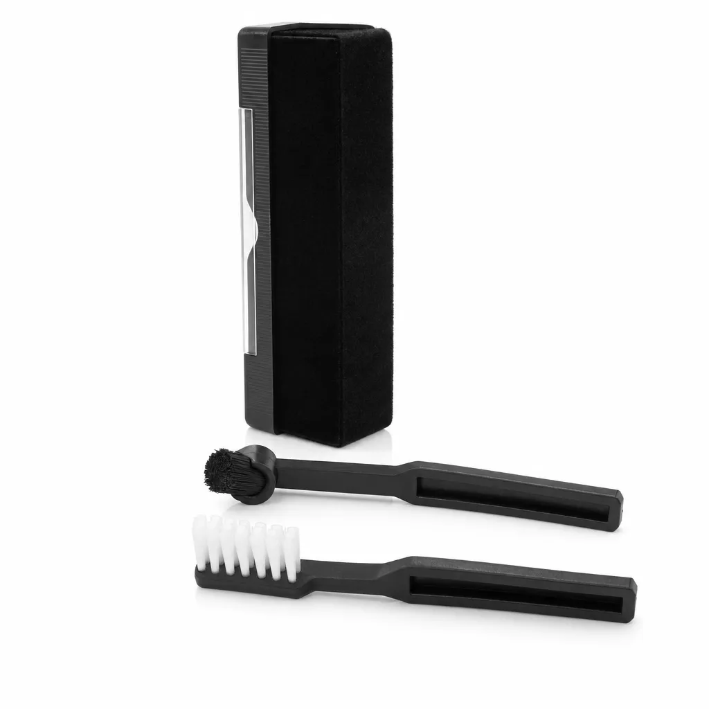 One Set — Velvet brush + case, stylus brush, detail brush